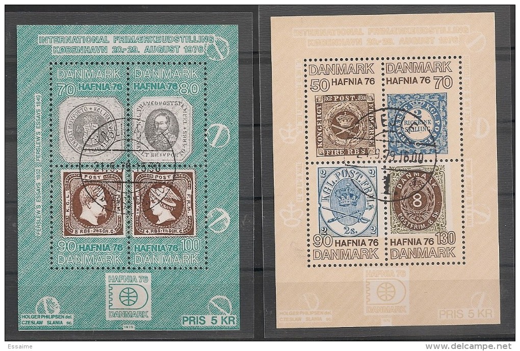 Danemark, Danmark. Blocs N° 2 Et 3. Oblitéré - Unused Stamps