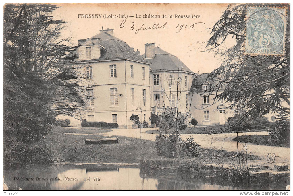¤¤  -   FROSSAY   -  Le Chateau De La Rousselière    -  ¤¤ - Frossay