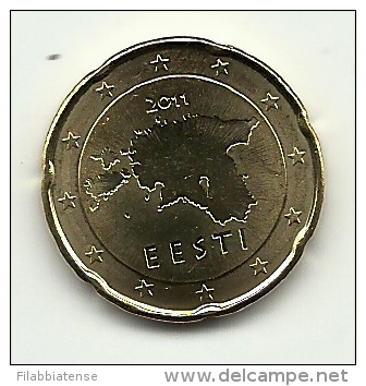 2011 - Estonia 20 Centesimi ---- - Estonie