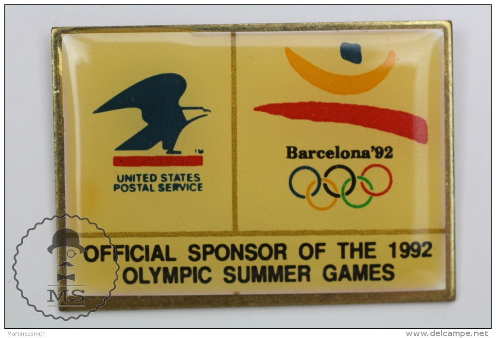 Olympic Games Barcelona 1992 - United States Postal Service - Pin Badges #PLS - Juegos Olímpicos