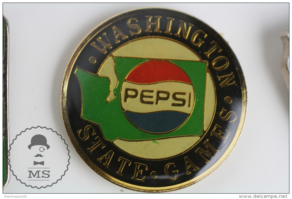 Washington State Games - Pepsi Advertising - Pin Badges #PLS - Marcas Registradas