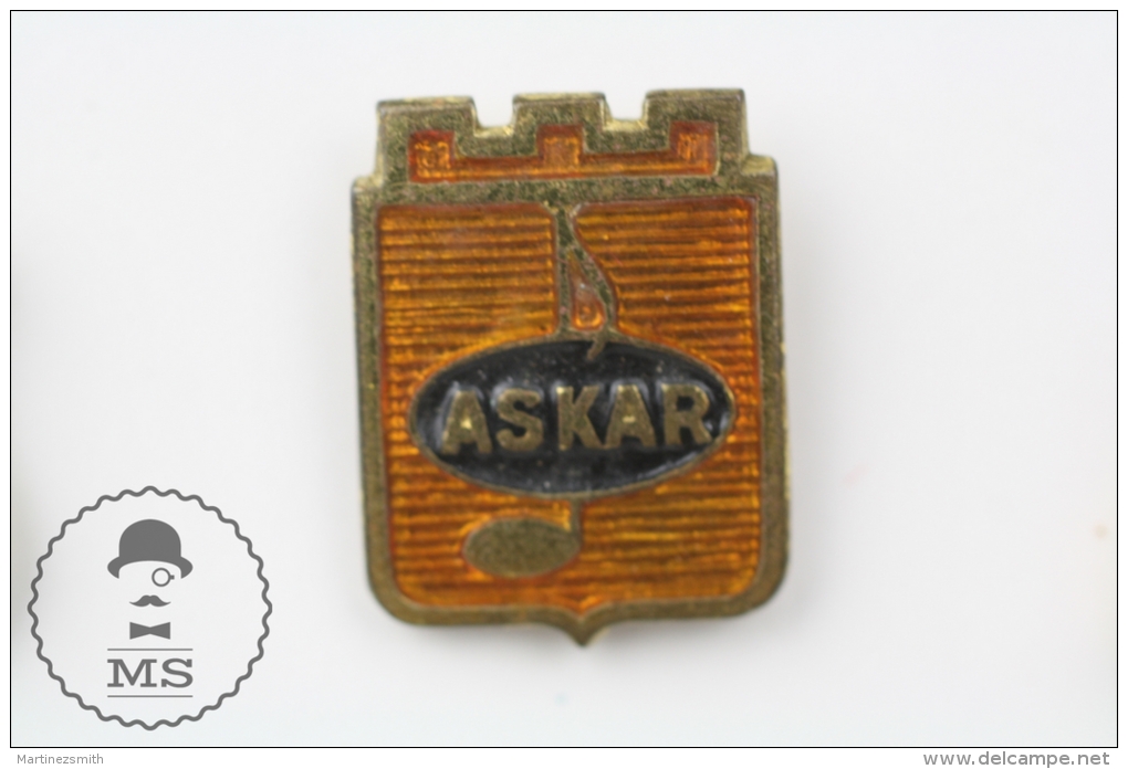 Askar Old Music Advertising Pin Badges #PLS - Transportes