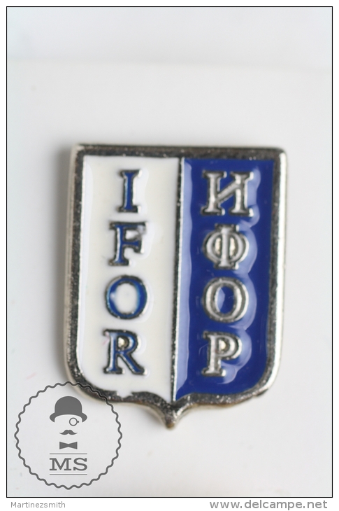 Implementation Force Bosnia And Herzegovina - Military Pin Badge #PLS - Armee