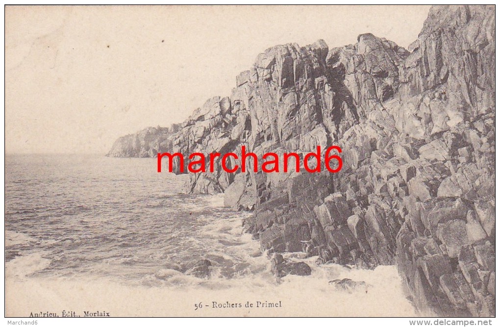 Finistère Rochers De Primel  Editeur Andrieu N°56 - Primel