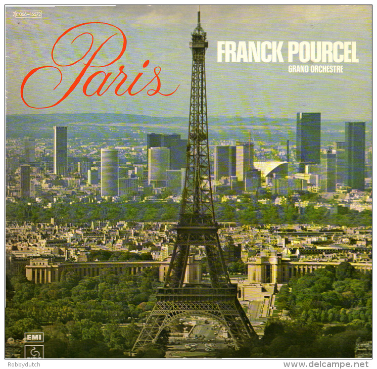 * LP *  FRANCK POURCEL - PARIS (Holland 1975 EX-!!!) - Instrumentaal