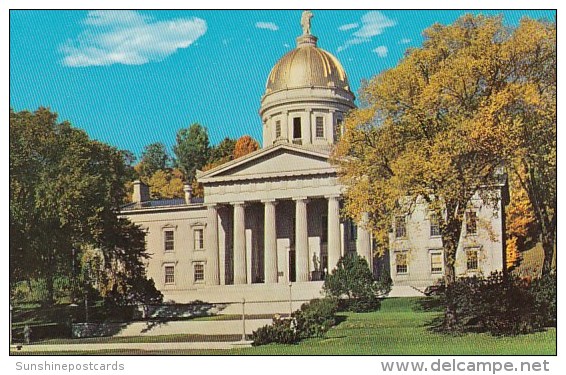 The Beautiful Capitol Of Vermont Montpelier Vermont - Montpelier