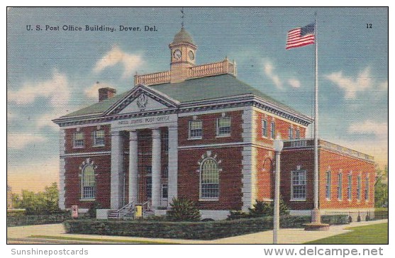 U S Post Office Building Dover Delaware - Dover