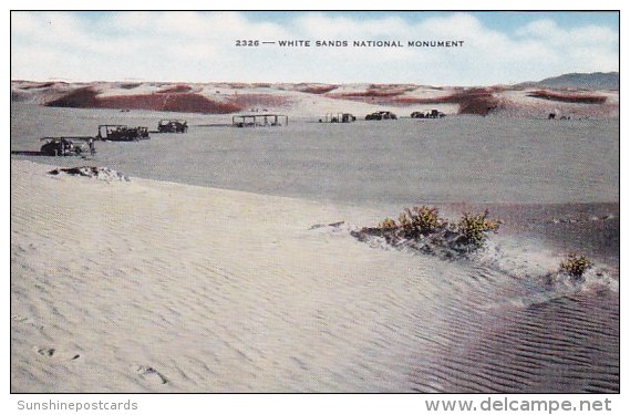 White Sands National Monument El Paso Texas - El Paso