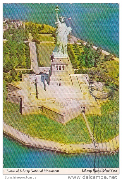 Statue Of Librarty National Monument Library Island New York Ciy New York 1978 - Statue Of Liberty