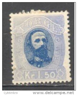 Norvége: Yvert N°33*; MH; Voir Le  Scan - Unused Stamps