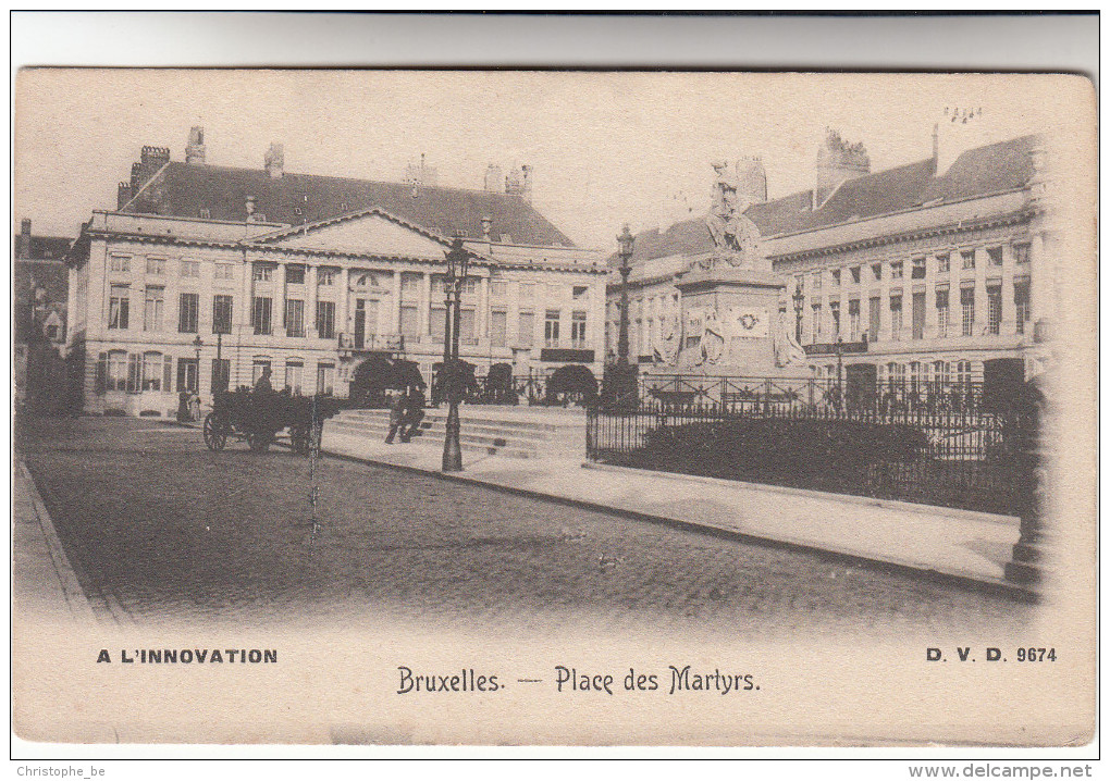 Bruxelles, Place Des Martyrs (pk19309) - Marktpleinen, Pleinen