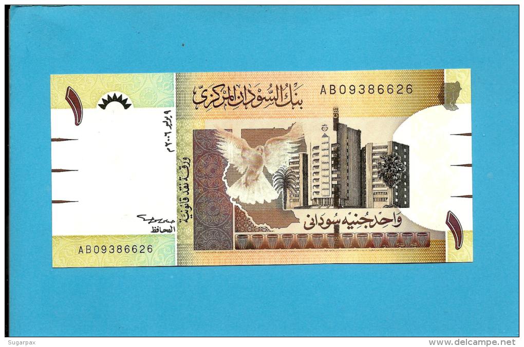 SUDAN - 1  SUDANESE POUND - 2006 - P 64 - UNC. - 2 Scans - Sudan