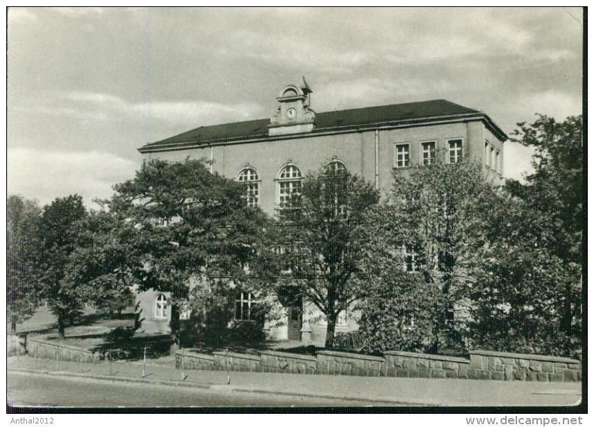 Rarität Limbach Oberfrohna Goetheschule Schule Sw 1959 - Limbach-Oberfrohna