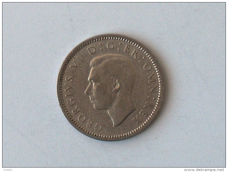 UK GRANDE BRETAGNE SIX 6 PENCE 1939 ARGENT SILVER - H. 6 Pence