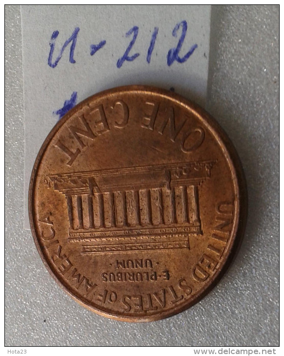 1 Cent - 1999 - USA - (Lot U 212) - 1959-…: Lincoln, Memorial Reverse