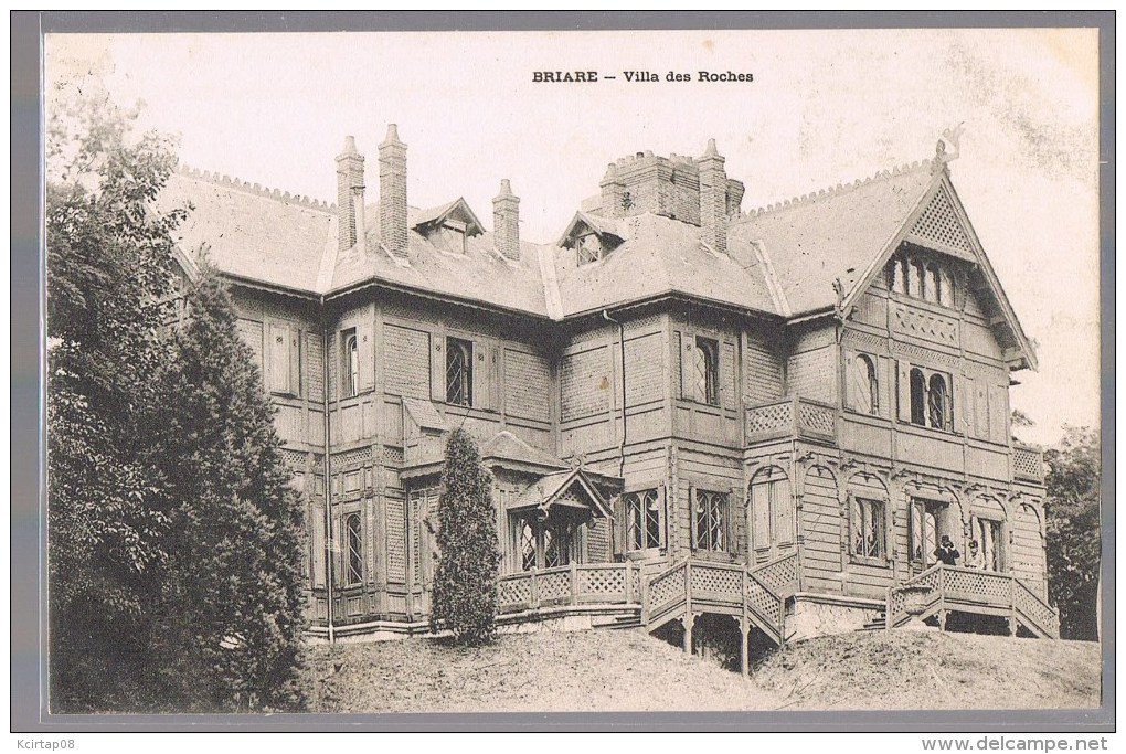 BRIARE . Villa Des Roches . - Briare