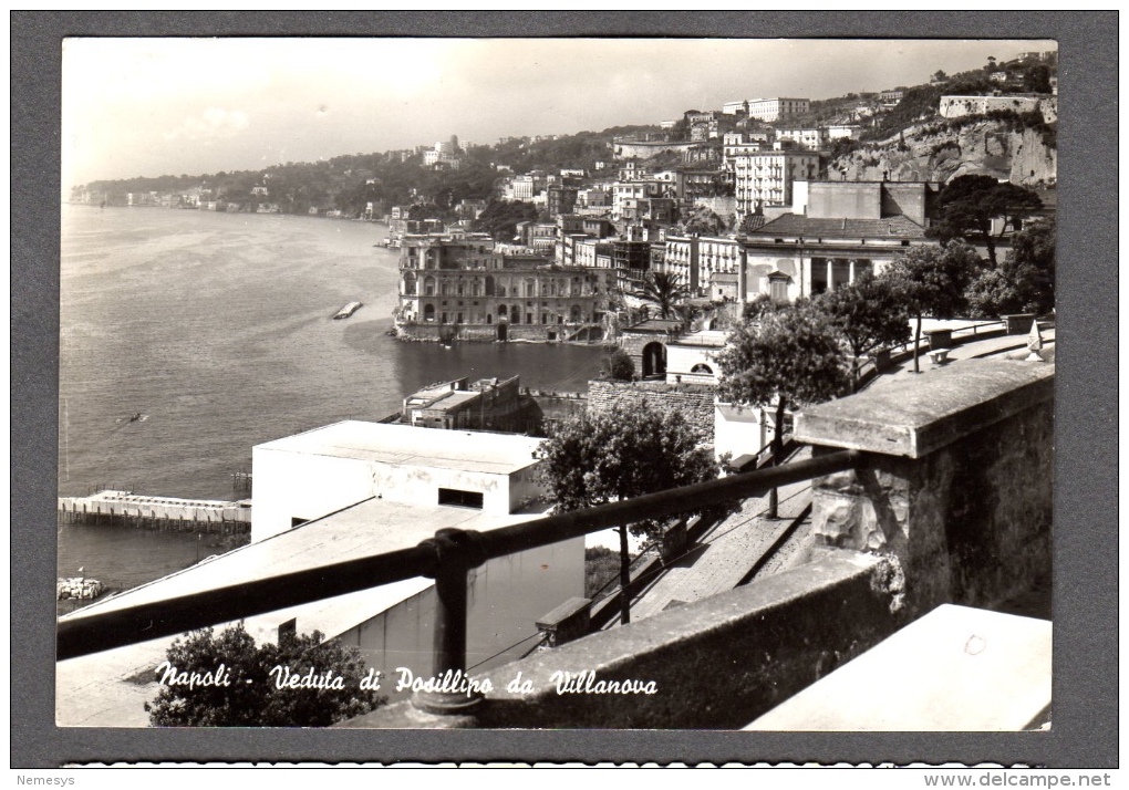 1964 NAPOLI VEDUTA DI POSILLIPO FG V SEE 2 SCANS LUCIDA - Napoli