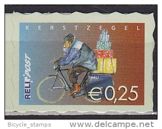 2002 PAYS-BAS Netherlands   RELI POST  ReliPost ** MNH Vélo Cycliste Cyclisme Bicycle Cyclist Cycling Fahrrad Rad [BE54] - Wielrennen