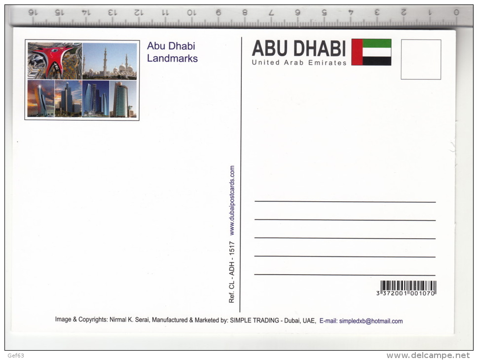 Abu Dhabi - Landmarks - Emirats Arabes Unis