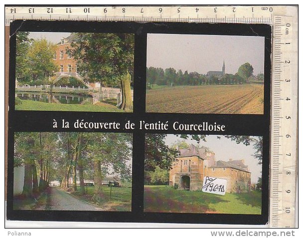 PO1964D# BELGIO - COURCELLES - CHATEAU DE RIANWELZ - SOUVRET-UN COIN DE GOUY-LEZ-PIETON-CHATEAU DE TRAZEGNIES  VG 1989 - Courcelles