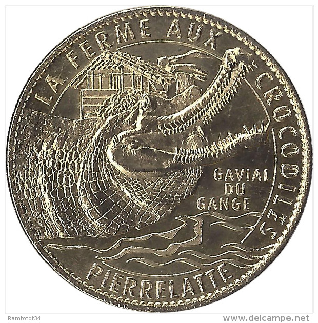 2009 AB136 - PIERRELATTE - Ferme Aux Crocodiles 3 (Le Glavial Du Gange) / ARTHUS BERTRAND - 2009