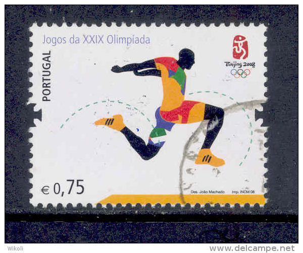 ! ! Portugal - 2008 Olympic Games - Af. 3685 - Used - Used Stamps