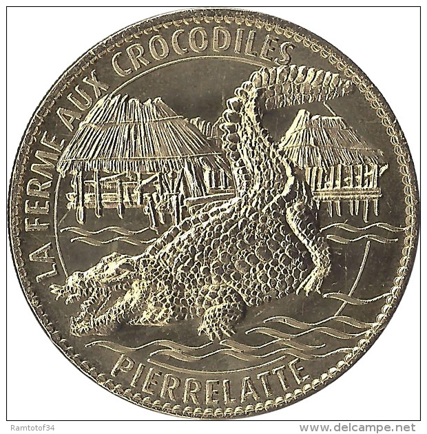 2009 AB135 - PIERRELATTE - Ferme Aux Crocodiles 2 (Le Crocodile Du Nil) / ARTHUS BERTRAND - 2009