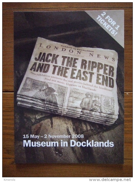 Jack The Ripper Carte Postale - Advertising