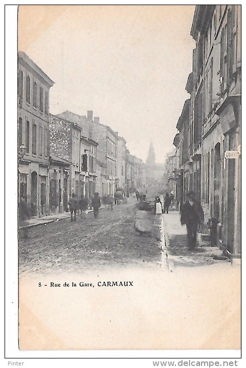 CARMAUX - Rue De La Gare - Carmaux