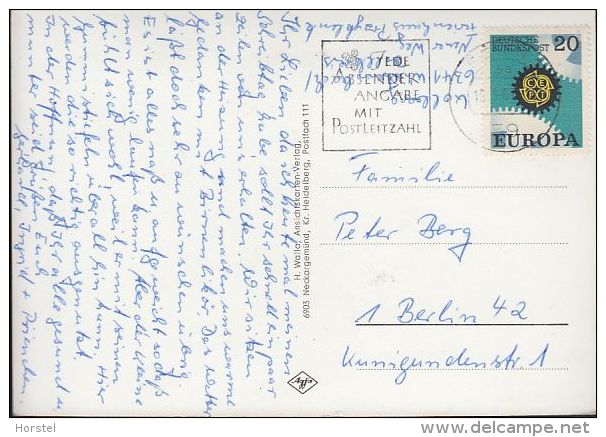 D-35713 Eschenburg - Wissenbach - Dillkreis - Ortspartie - Schwimmbad - Nice Stamp - Giessen