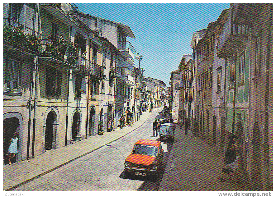 Agnone - Corso Vittorio Emanuele - Hilman Sunbeam 1972 - Isernia