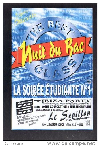 Musique  - Nuit Du Bac Au Club Discothèque à Lanques Sur Rognon 52 - Musica E Musicisti