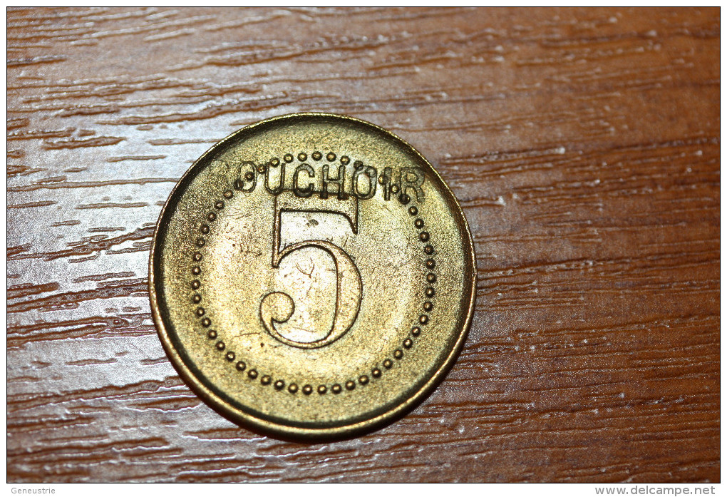 Monnaie De Nécessité "5 Centimes - Ville De Bouchoir" Somme - Picardie - Jeton - Trade Token - Monetary / Of Necessity