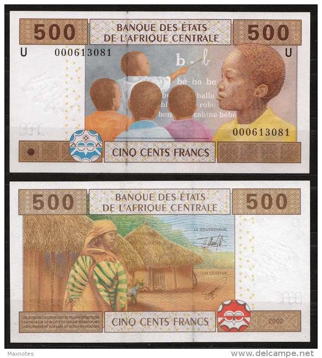 CAMERUN  (Central African States ) : 500 Francs - 206U - UNC - Gabun