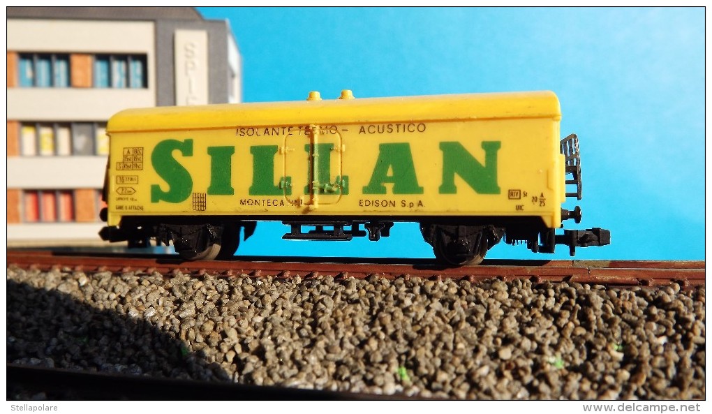 SCALA N ECHELLE - CARRO CHIUSO SILLAN MONTECATINI FS  - LIMA - Wagons Marchandises