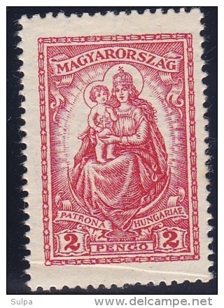 Madonna Issue 1926, 2 Pengö - Variétés Et Curiosités