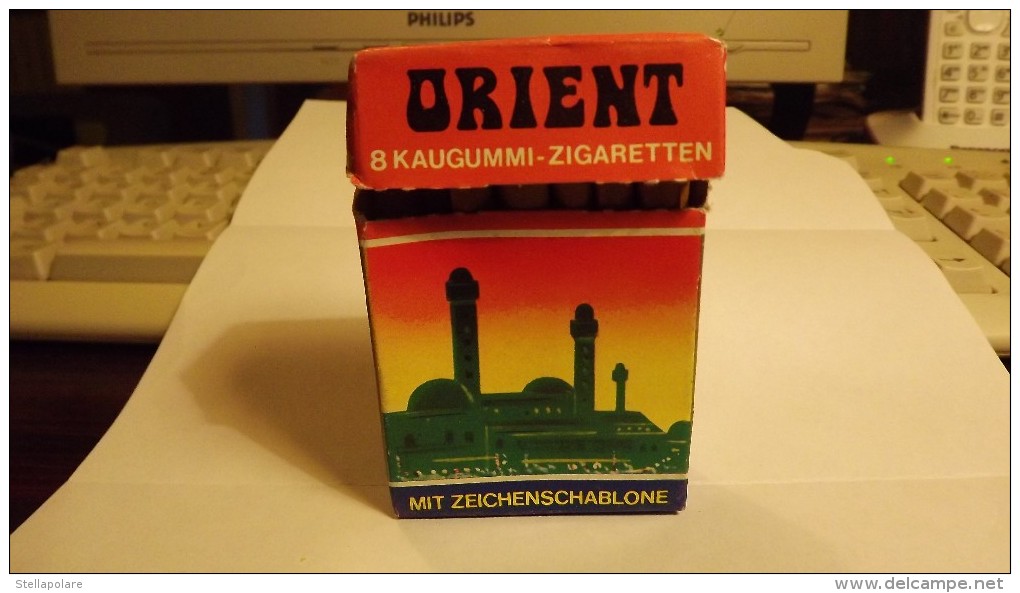 VATU GUM CIGARETTES INTEGRAL BOX  - ORIENT - COUNTRIES SERIE - ABOUT 1980 - Sonstige & Ohne Zuordnung