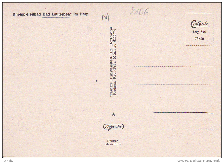 AK Kneipp-Heilbad Bad Lauterberg Im Harz  (15430) - Bad Lauterberg