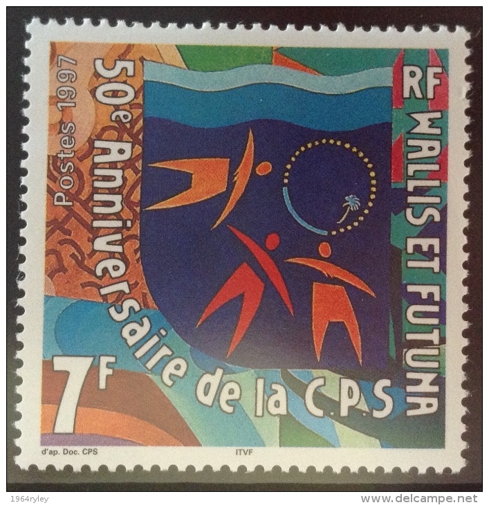 Wallis & Futuna  - MNH** - 1997 -    Sc # 488 - Nuevos