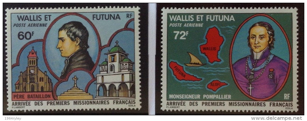 Wallis & Futuna  - MNH** - 1978 -   Sc # C 80/81 - Unused Stamps