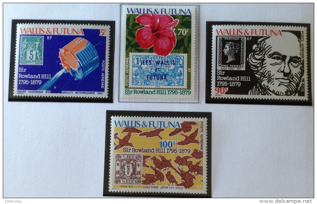 Wallis & Futuna  - MNH** - 1979 -  Sc # C 90/93 - Nuevos