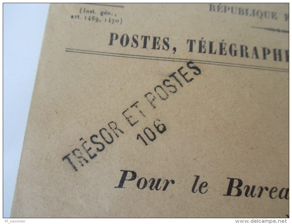 Feldpost 1. WK Frankreich / Marokko. 42 Belege / PK.Spannender Posten!Tresor et Postes. Force Publique du Maroc Oriental