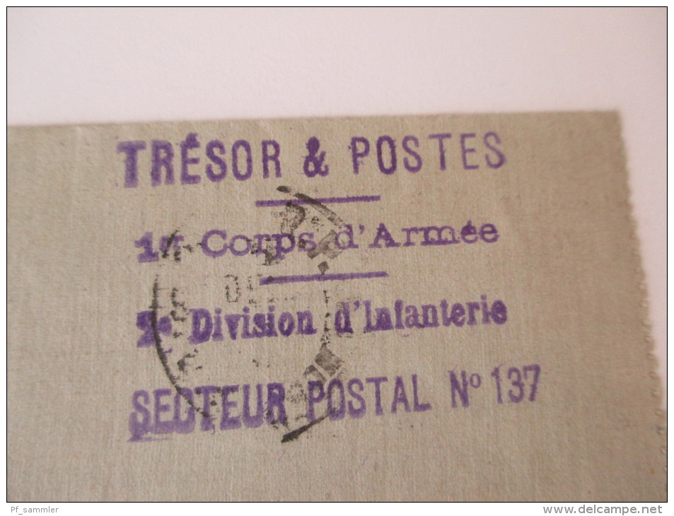 Feldpost 1. WK Frankreich / Marokko. 42 Belege / PK.Spannender Posten!Tresor et Postes. Force Publique du Maroc Oriental