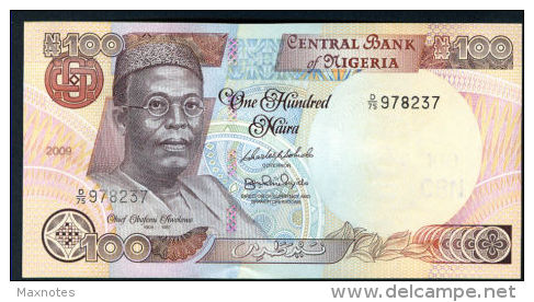 NIGERIA  : 100 Naira - 2009 -  UNC - Nigeria