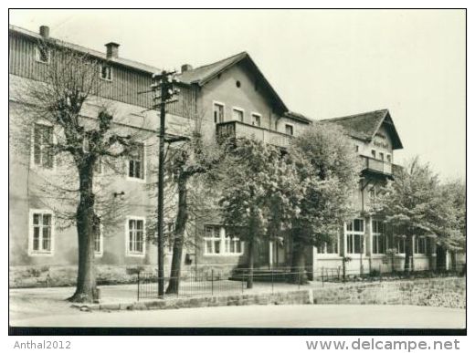 Rarität Rathewalde Bei Hohnstein Mittags Gasthaus Sw 1968 - Hohnstein (Saechs. Schweiz)