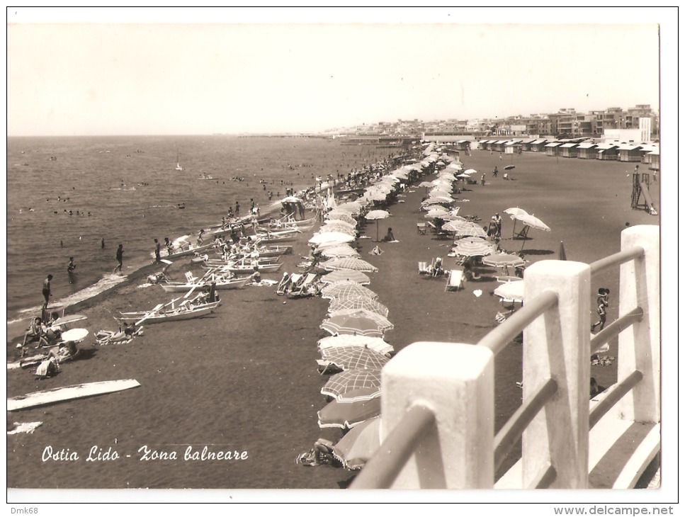 OSTIA LIDO ( ROMA ) ZONA BALNEARE - 1964  ( 828 ) - Other & Unclassified