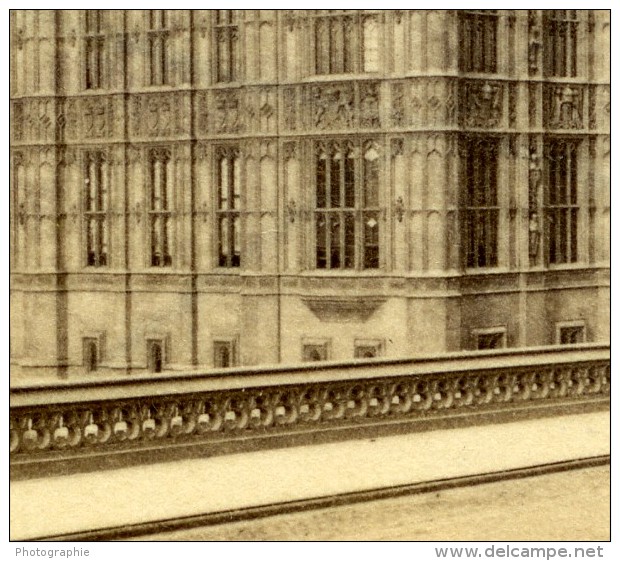 Royaume Uni Londres Maison Du Parlement Ancienne Photo Stereoscope York 1860 - Stereoscopic