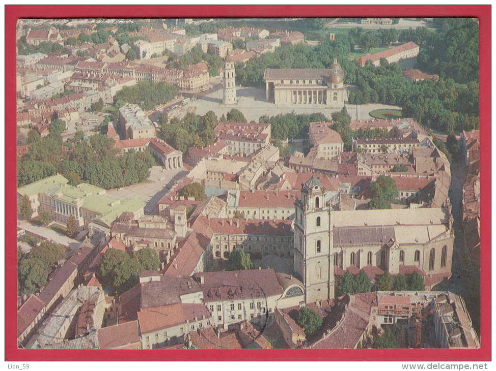 173694 / Vilnius - OLS CITY PANORAMA CHURCH ,  USED 1984 SOFIA BULGARIA Lithuania Lituanie Litauen - Litouwen