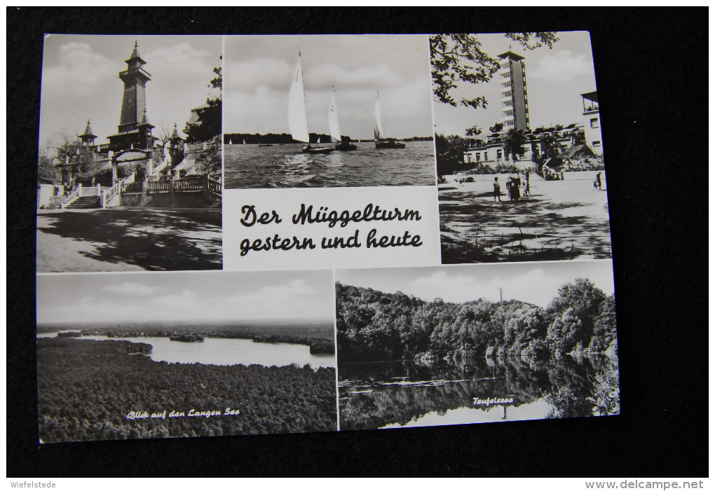 A439 - BERLIN - Köpenick - Der Müggelturm Gestern Und Heute - Teufelssee - Ungelaufen/unused - Koepenick