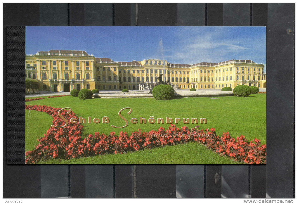 VIENNE : Chateau De Schönbrunn - Carnet De Prestige - 6 Feuillets De Timbres (21 Timbres) - 12 Pages Explicatives - Postzegelboekjes
